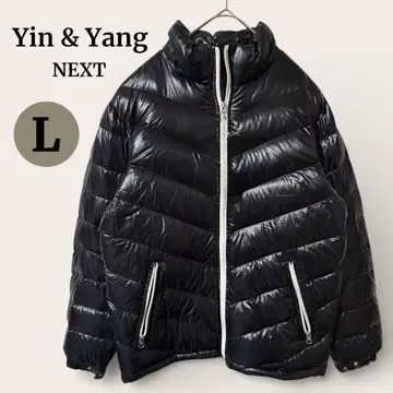 새상품 다운 자켓 Yin & Yang NEXT 프리미엄 L 블랙
