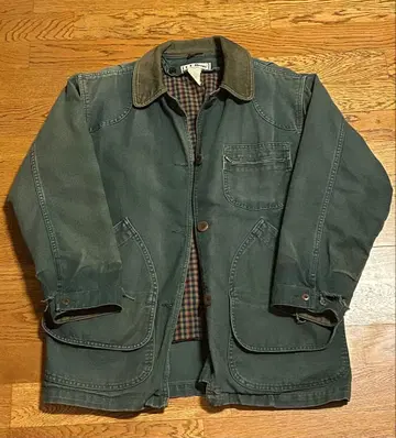 헌옷 80s L.L.Bean 헌팅 자켓 커버올