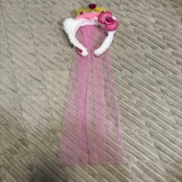 USJ 핑크 왕관 머리띠