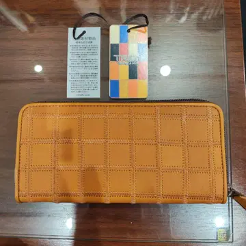 TRION 장지갑 천연 가죽 남녀 공용