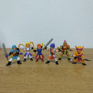 당시 것 드래곤 퀘스트 6 가샤폰 피규어 세트