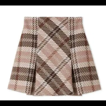 스나이델 로빙 체크 미니 스커트 PNK snidel