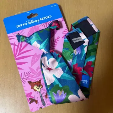 디즈니 리조트 주토피아 닉 넥타이