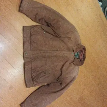 브라운 코튼 자켓