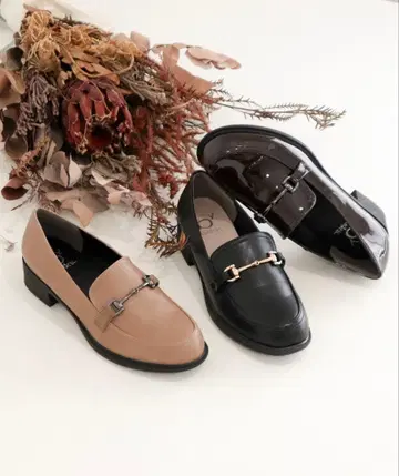 키다리 아저씨 비트 로퍼 블랙 22.5