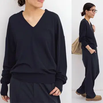 L'Appartement WISH High Gauge V Neck