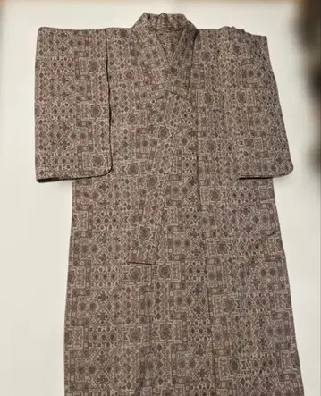 빈티지 기모노 단의 다이쇼 로망 레트로 모던 기하학 패턴 리메이크