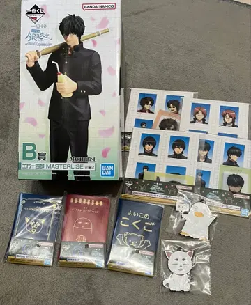 긴파치 선생님 1번 복권 토시로 피규어 세트