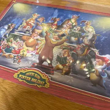 [ 엽서 ] 디즈니 크리스마스 컨트리 베어 극장