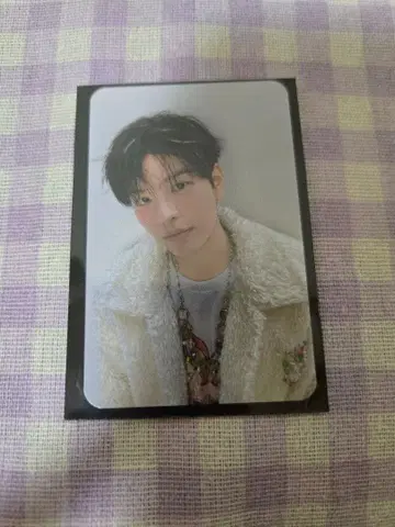 스키즈 승민 5clock 팝업 클리어 파우치 트레이딩 카드