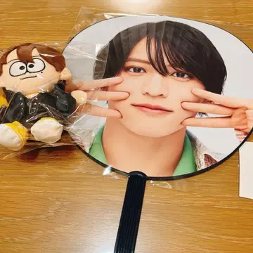 이노마타 슈토 timelesz FAM DOME 인형 부채 세트