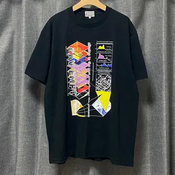 CAV EMPT 그래픽 T셔츠 블랙