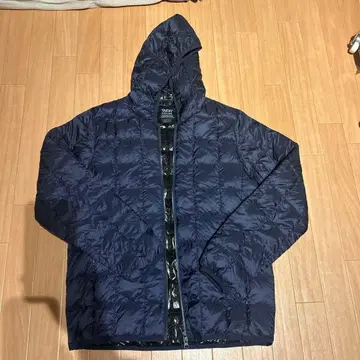 TAILON 네이비 다운 자켓 후드 부착