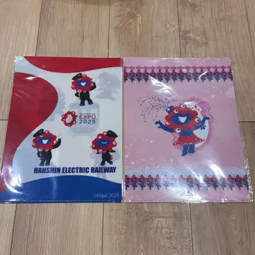 [ 미사용 새상품 ] 미야쿠미야쿠 콜라보 클리어 파일 세트