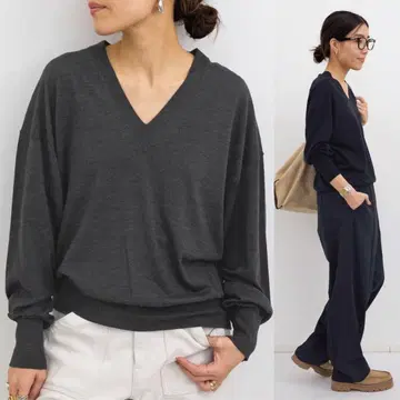 L'Appartement WISH High Gauge V Neck