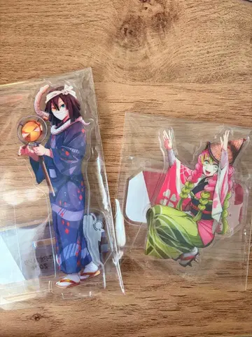 귀멸의 칼날 아와오도리 칸로지 미츠리 이구로 오바나이 아크릴 스탠드