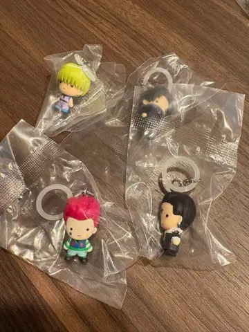 헌터 x 헌터 메지루시 액세서리 환영여단편 4점 세미 컴플리트