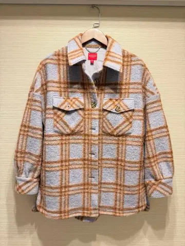 새상품급 GUESS 남녀 공용 플란넬 셔츠 자켓 S