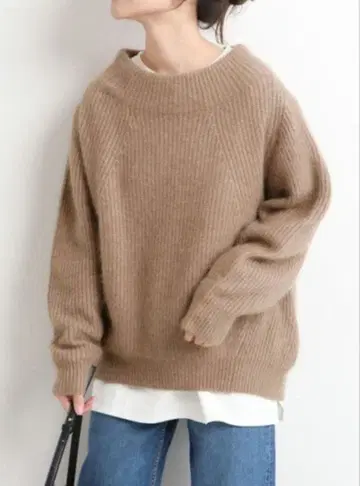 SLOBE IENA 라쿤 혼 뉴앙스 오버 풀오버