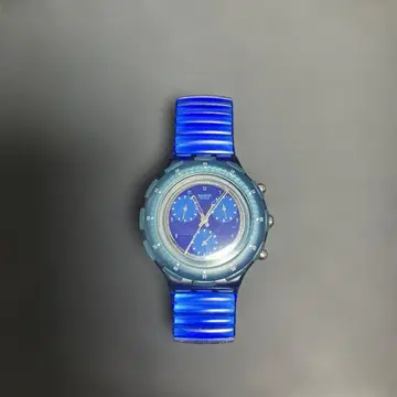 빈티지 swatch Aqua Chrono Mareggiata 아쿠아