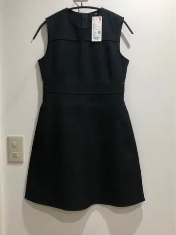 유니클로 UNIQLO 더블 페이스 미니 원피스 원피스 미니 원피스