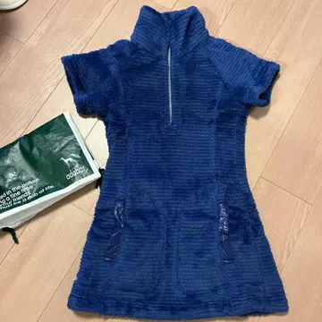 adabat 네이비 하프 지퍼 원피스 38