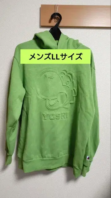 요시 후드티/남성용 LL 사이즈