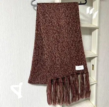 [ SOERTE ] 프린지 니트 머플러