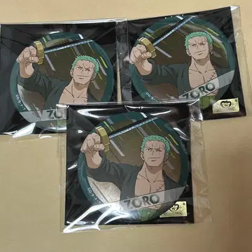 ONEPIECE 메탈 캔뱃지 조로