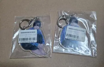 하코티슈!!! 히데아키 아크릴 키링 2개 세트