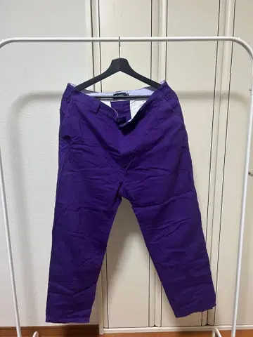 XLARGE 보라색 Carrots 로고 팬츠 36