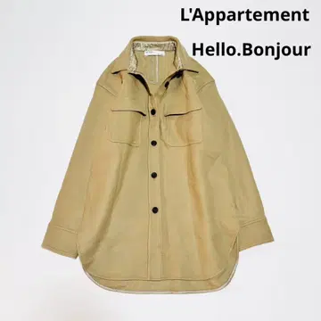L'Appartement/Hello.Bonjour 셔츠 자켓 울