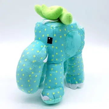 스트로베리 엘리펀트 블루 레인 로트 봉제 인형