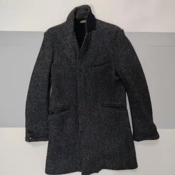 BROWN'S BEACH JACKET 체스터 코트 다크 그레이