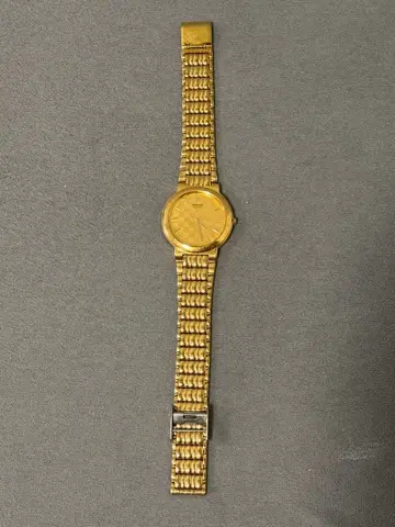 [ 배터리 교환 완료 ] 작동 SEIKO 세이코 갤럭시 골드 쿼츠