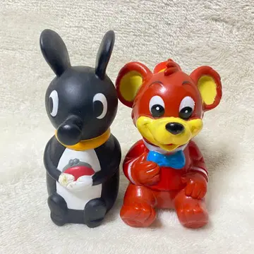 뱅쿠 봉고 저금통 쇼와 레트로 소프트 비닐 스미토모 은행 미쓰비시 은행