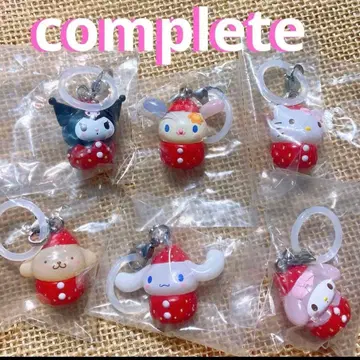 새상품 산리오 딸기 메지루시 액세서리 컴플리트