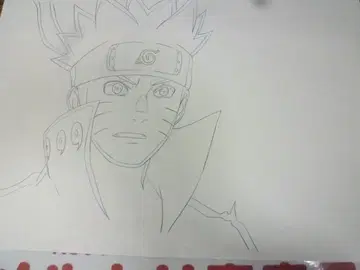 나루토 B1 직필 외 레이아웃/원화/수정/동영상 나루토 NARUTO