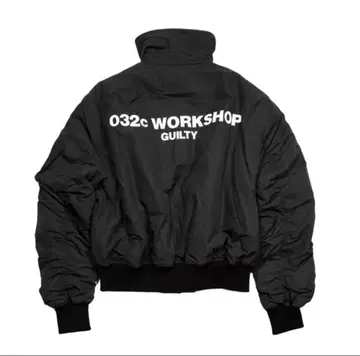 032C Workshop GUILTY 봄버 자켓 블랙 M 당일 발송