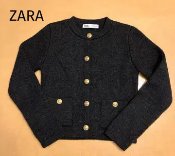 ZARA 가디건 다크 그레이