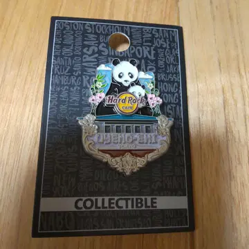 하드 록 카페 우에노 팬더 핀 배지