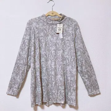 [ 미사용 새상품 ] DECOY 하이넥 T셔츠 소프트 터치 4L 일본제