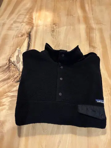 90s 99년산 Patagonia 신틸라 스냅T 플리스 자켓 블랙