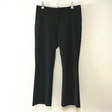 wb 슬랙스 크롭 팬츠 신축성 일본제 깔끔 블랙 38