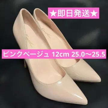 하이힐 핑힐 핑크 베이지 12cm 사이즈 25.0~25.5