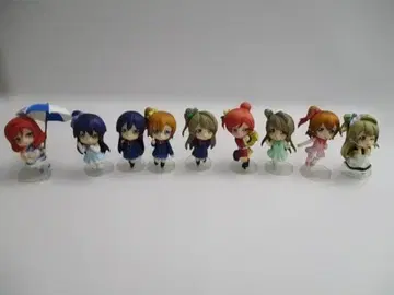 [ 개봉품 ] 러브 라이브! 미니 피규어 9개 세트