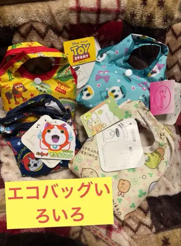 캐릭터 에코백! 요괴워치, 스미코구라시, 토이스토리 Disney