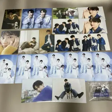 [ 키링, 스티커 포함 ] 노무라 코타 군 포토 카드