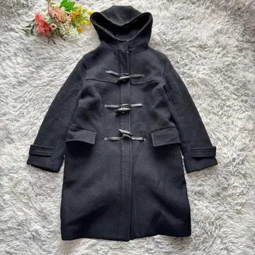 프레이 아이디 태즈메이니아 울 더플 코트 [ S ] 0 블랙 후드 부착