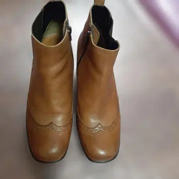 잉그 사이드 고어 부츠 윙 칩 사이드 지퍼 24cm EE 새상품급